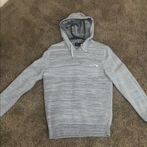 Grey “international concepts” hoodie